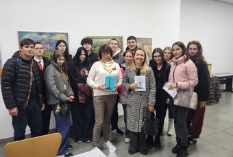 Зустріч студентів ПВНЗ із українською сучасною письменницею 