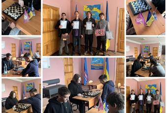 Вітаємо переможців з шахів!